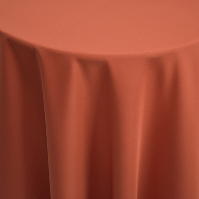 POLYESTER - BURNT ORANGE